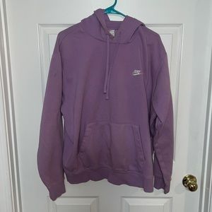 Purple Nike hoodie
